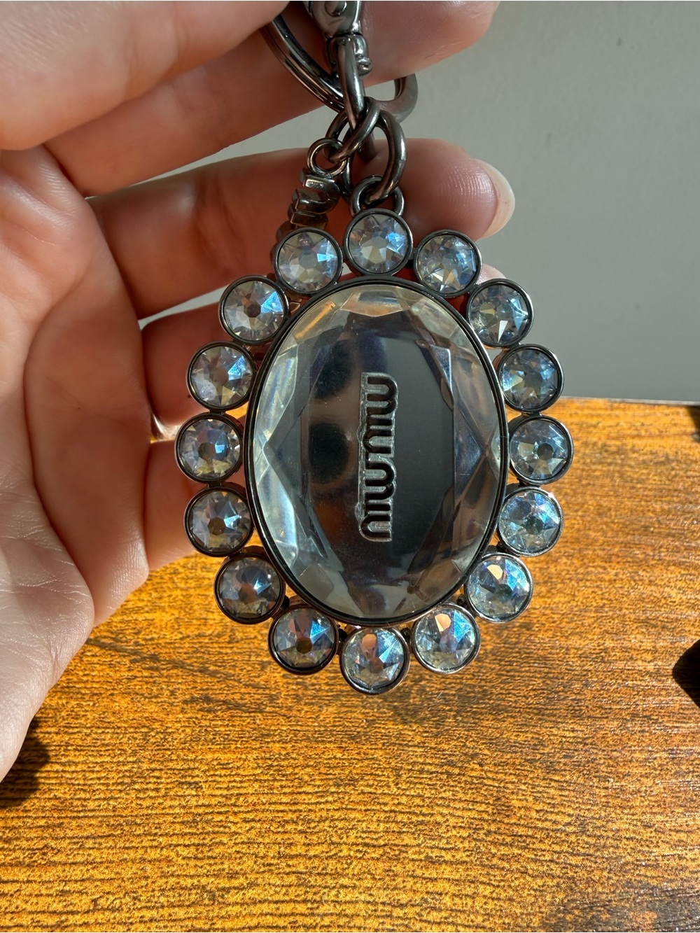Miu Miu Crystal Bagcharm/Keychain